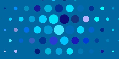 Light Pink, Blue vector template with circles.