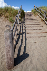 Stairs to the beach