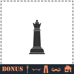 Chess icon flat