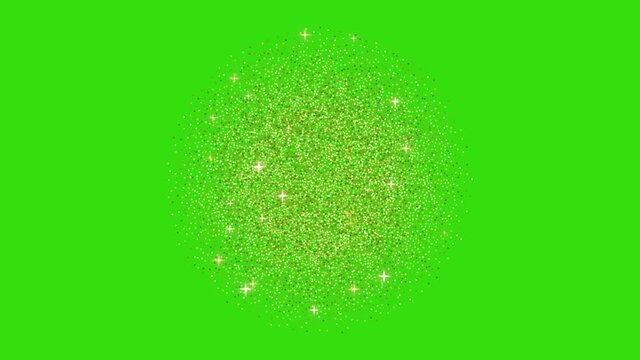 Loop shimmering particles with Alpha channel for web banners, video holiday templtes