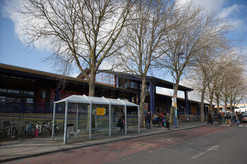 The Train Station in Oxford, UK