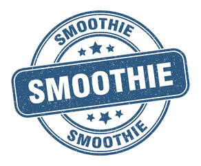 smoothie stamp. smoothie label. round grunge sign