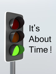 It's About Time! concept