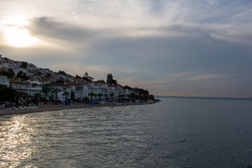 Naklejka premium Küste der Prinzeninsel in Istanbul 