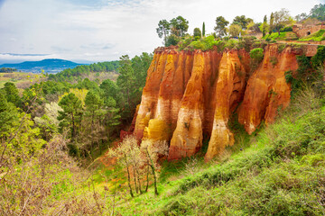 Ockerbrüche bei Roussillon