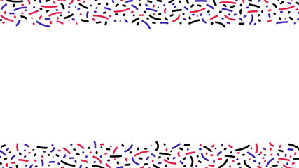 Abstract frame minimalist vector design with empty white copy space. Simple geometric ornament banner background with blank white space for text, advertising or commercial