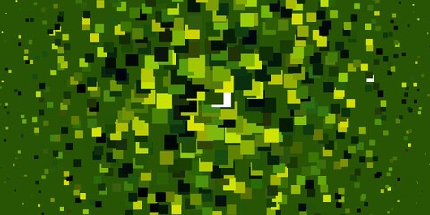 Light Blue, Green vector template in rectangles.