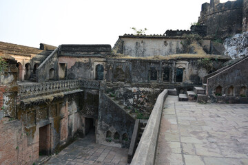 Baldeogarh fort in Madhya Pradesh, India.