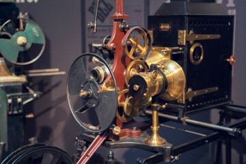 Antique Mechanism for making watch movements