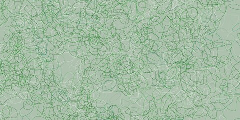 Light green vector backdrop with chaotic shapes.
