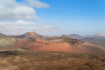 The volcano based desert landscape of Timanfaya