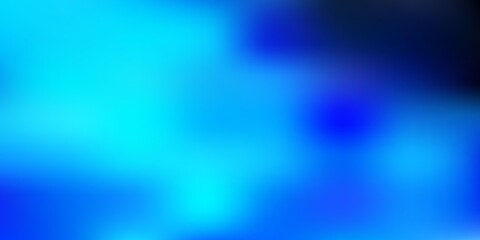 Dark blue vector gradient blur texture.