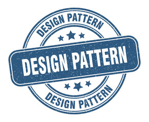 design pattern stamp. design pattern label. round grunge sign