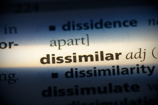 dissimilar