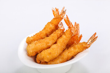 Asian style - prawn in tempura