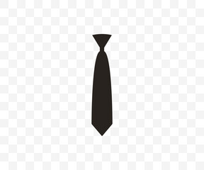 Tie, dress code icon. Vector illustration, flat