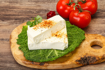 Greek Feta cheese for salad