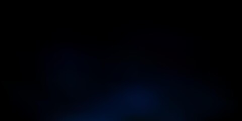 Obraz premium Dark blue vector blurred pattern.