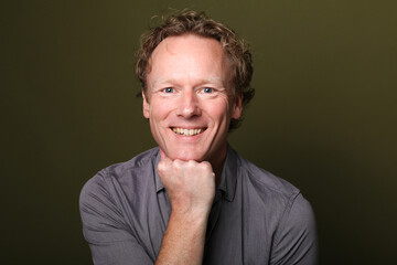 Portrait of a beautiful man