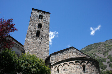 Fototapeta na wymiar church in Andorra