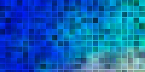 Light Blue, Red vector background in polygonal style.