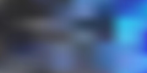 Dark blue vector abstract blur template.