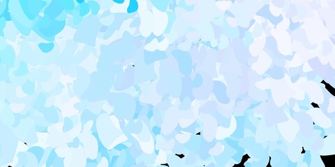 Light purple vector template with abstract forms.