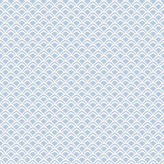 Abstract seamless pattern in fish scale design.