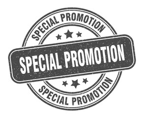 special promotion stamp. special promotion label. round grunge sign