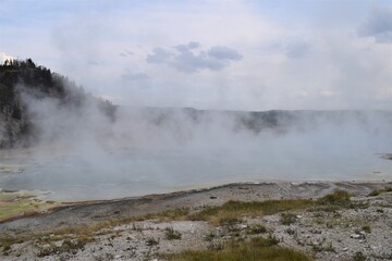  Yellowstone National Park Wyoming Hot Spring Geyser