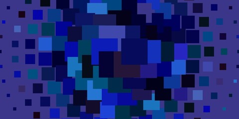 Light Blue, Red vector pattern in square style.