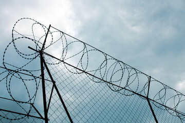 Security Fence used at a Prison Facility