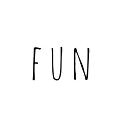 ''Fun'' Word Illustration