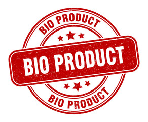 bio product stamp. bio product label. round grunge sign