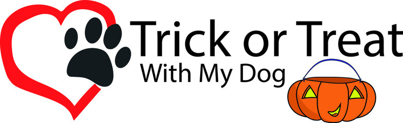 I Love Trick or Treat with My Dog