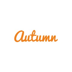 ''Autumn'' Lettering Illustration