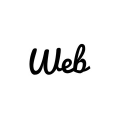 ''Web'' Lettering Illustration