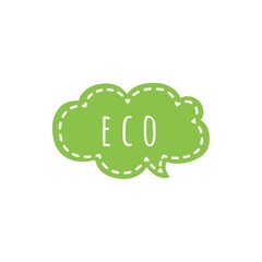 ''Eco'' Lettering Illustration for Packaging Design/Graphic Design Development/Print