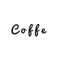 ''Coffee'' Lettering Illustration