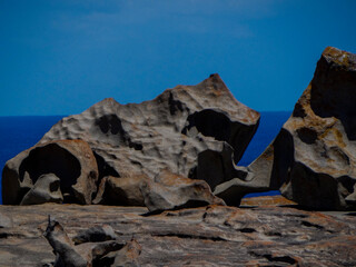 rock formation on kangaroo island in australia