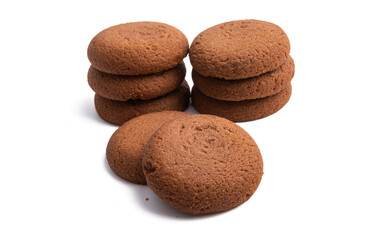 chocolate chip cookie isolated