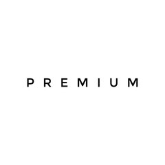 ''Premium'' Word Lettering