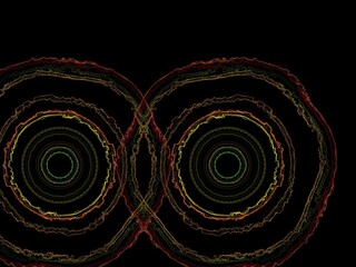 Imaginatory fractal background Image