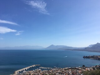 Fototapeta na wymiar Palermo mit Blick auf das Meer