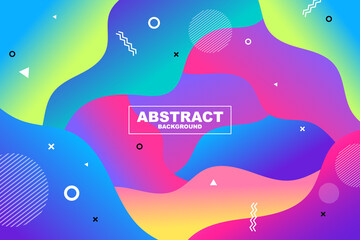 Abstract vector design gradient colourful background. Eps10