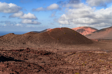 Volcano landscape
