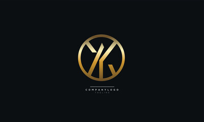 Letter YA or AY Business Logo Design Alphabet Icon Vector Monogram