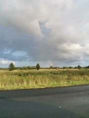 landscape with road