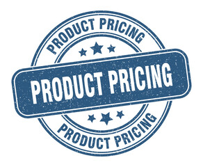 product pricing stamp. product pricing label. round grunge sign