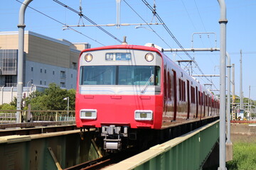 Fototapeta na wymiar 名古屋鉄道の電車